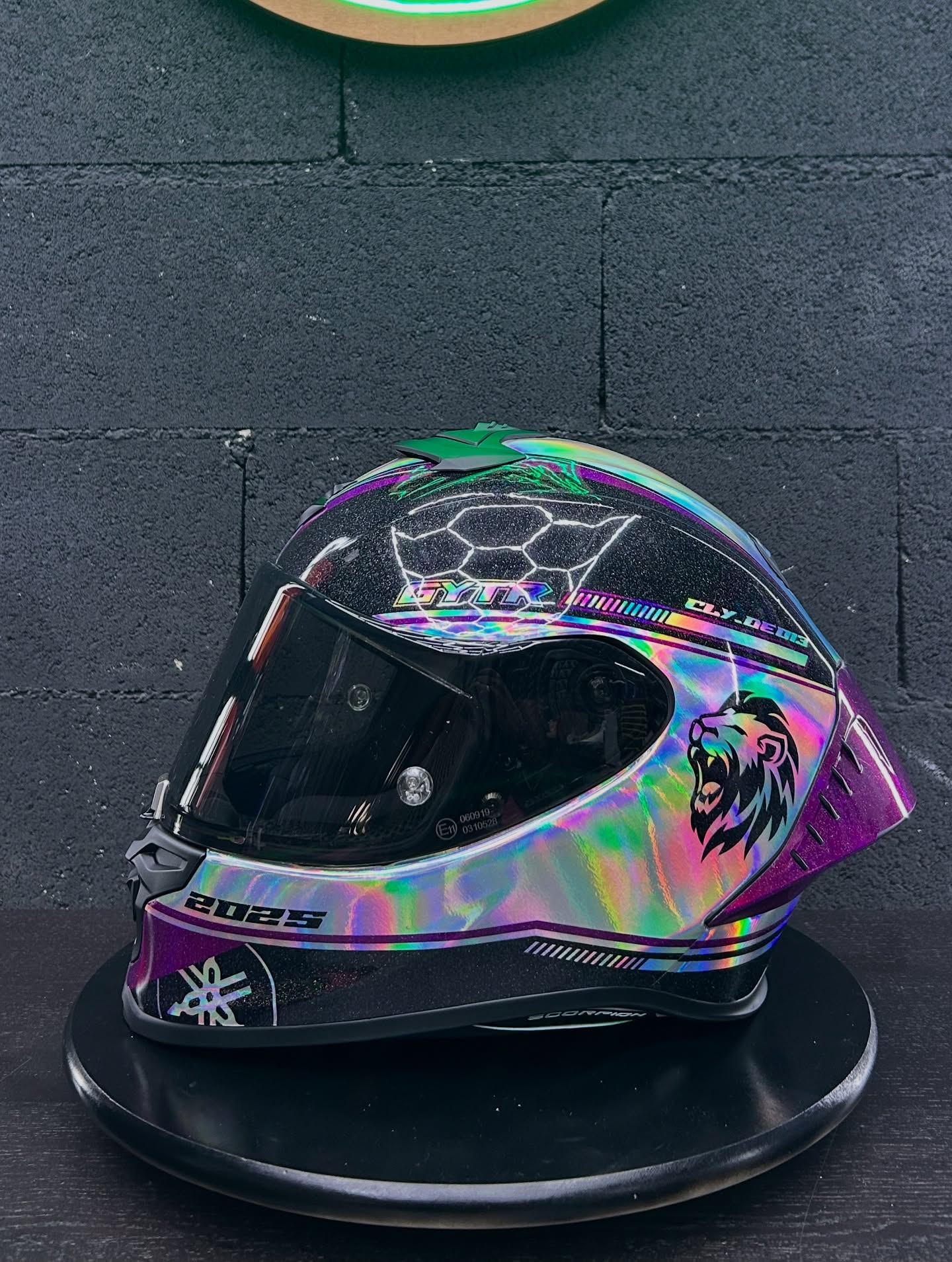 Covering casque Shoei